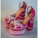 Creamy Dopamine Sweet Spicy Girl Y2K Shoes by Hexagram (HX03)